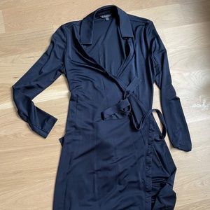 100% Silk Brooks Brothers Wrap Dress